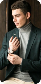 Profile Man in Suit
